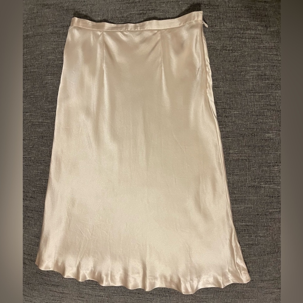 Vintage Prada Silk Skirt worn by VS Supermodel Heather Stewart Whyte